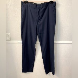 Stafford Men’s Navy Blue Dress Pants Size 38 x 34